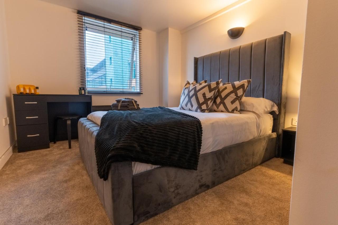 Jpg Theatre Suite - High Floor Mcr Luxe Apartment W Balcony Canal Views Manchester Exteriér fotografie